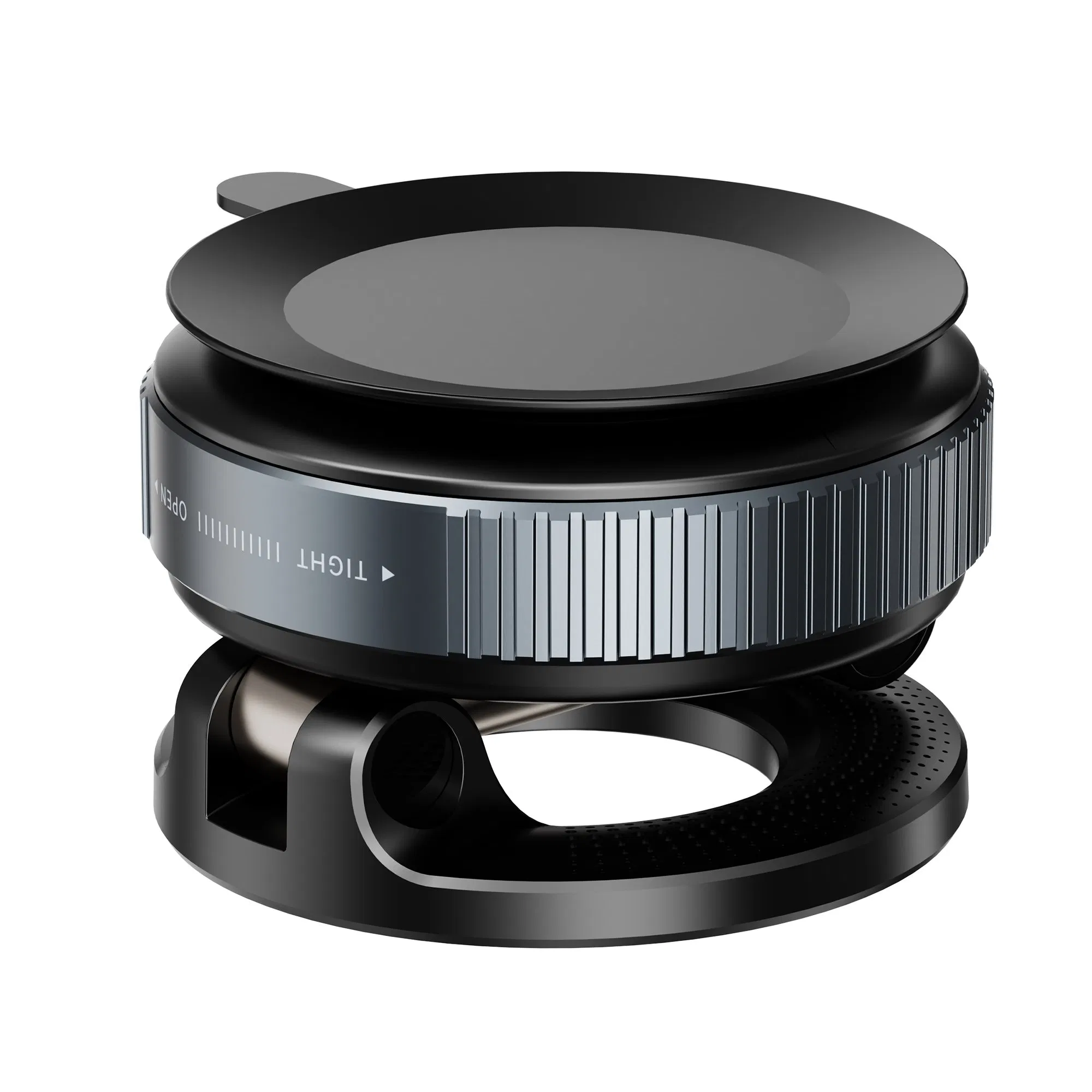 Магнитный держатель для телефона с вакуумной присоской 360°