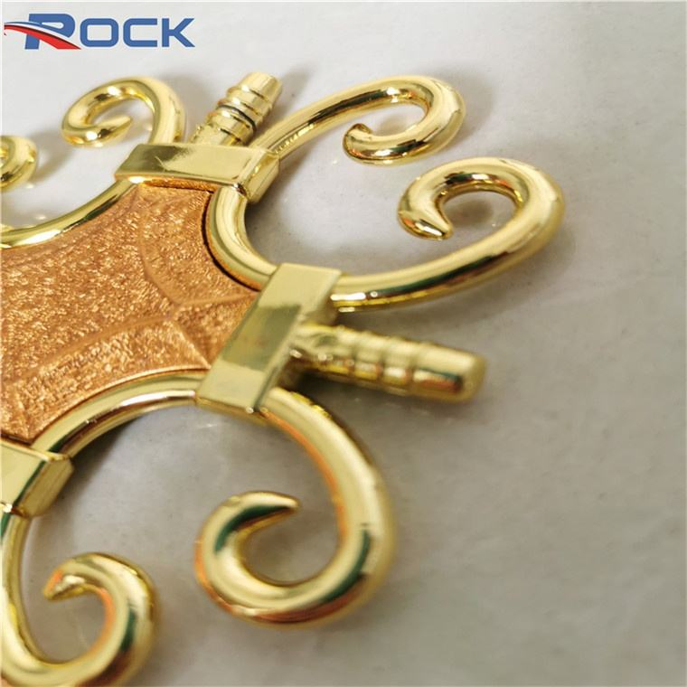 Glass Fittings UV Proof Flower Georgian Bar Flower for Double Glass Door