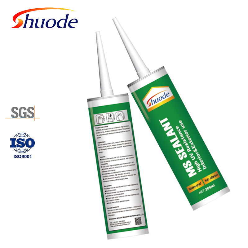 Construction Multi Purpose Polyethers Adhesive Ms Sealant in Custom Colors