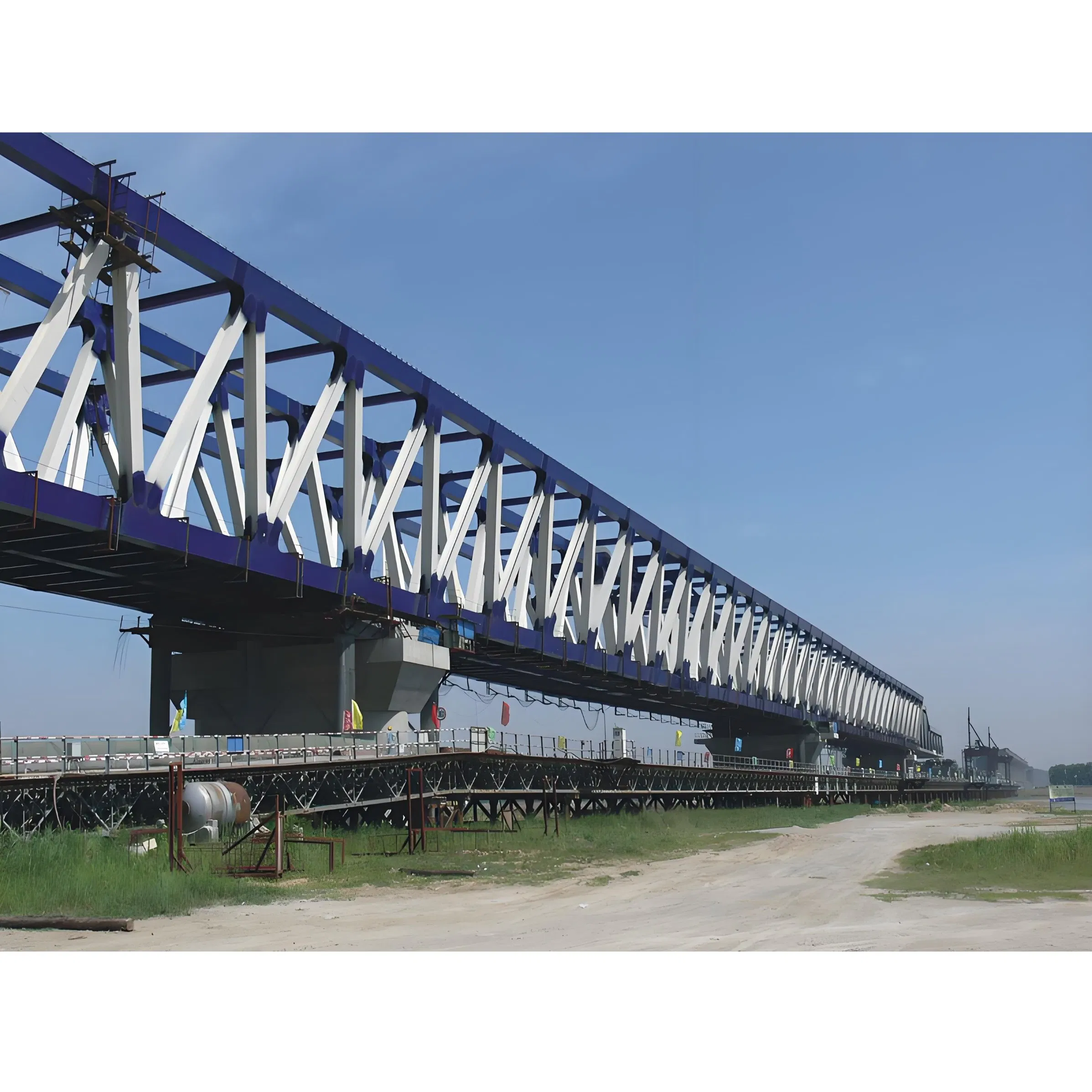 Custom Steel Girder Bridge / Steel Beam Bridge for Simple Structure