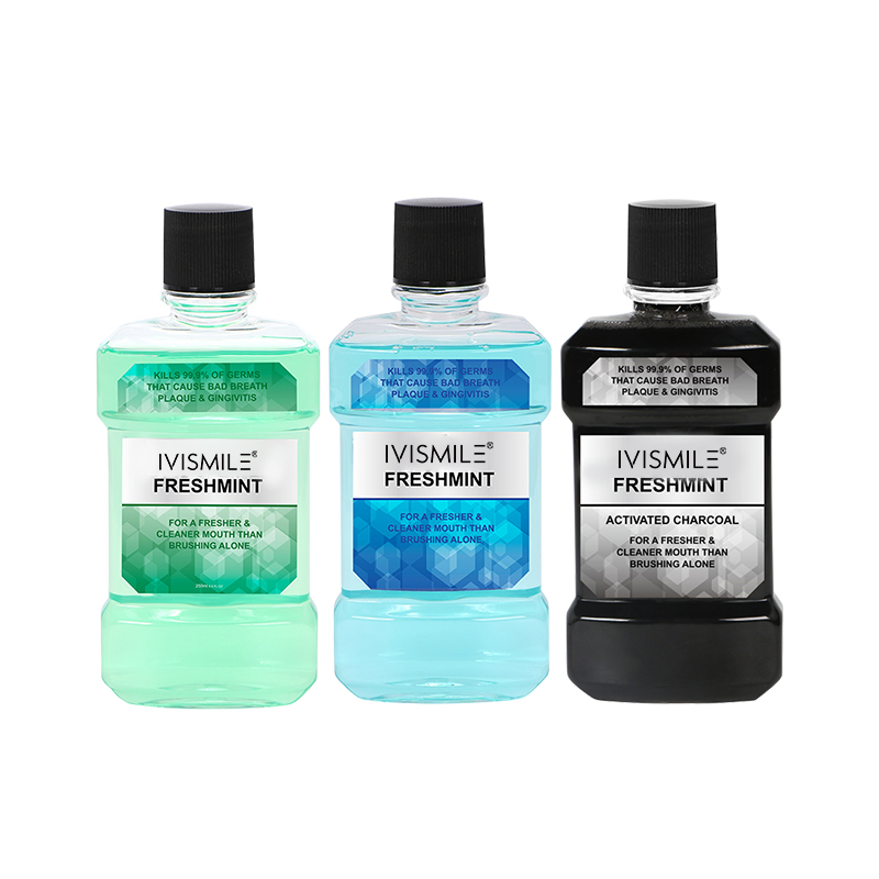 Customized Loge Wholesale Mouthwash 250ml Original Cool Mint Fresh Oral Care Mouthwash