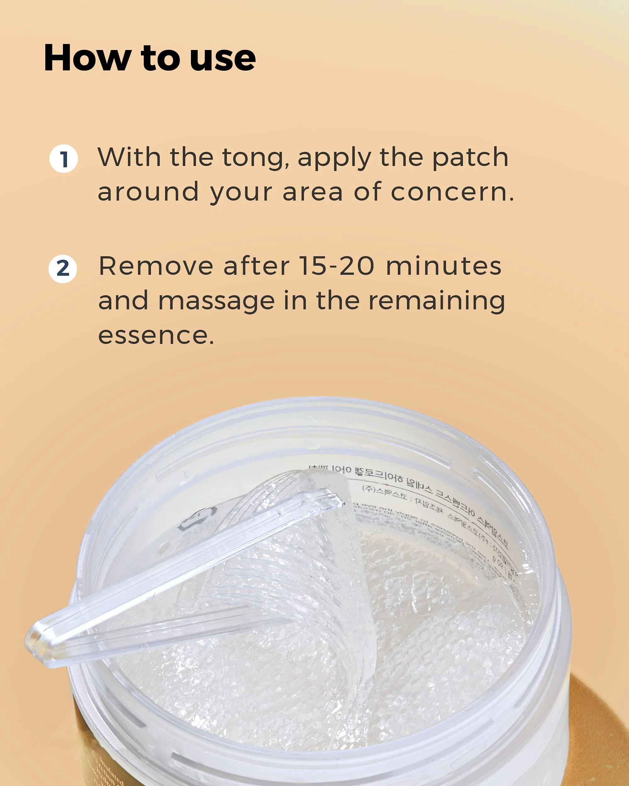 Beauty Cosmetics Skin Care Repairing Clearing Advanced Snail Hydrogel Eye Patch