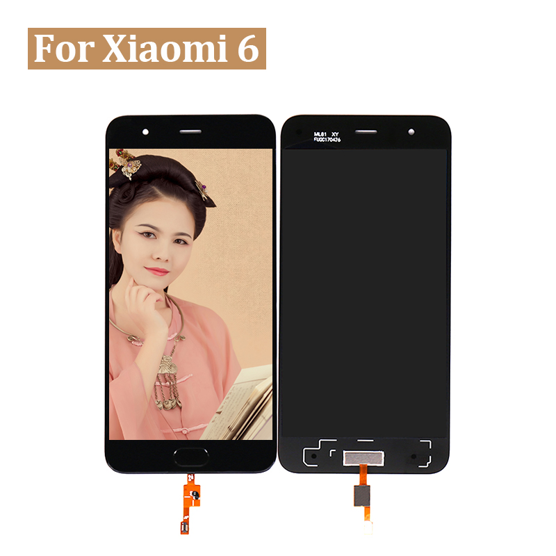 Дисплей Xiaomi Mi 6 с тачскрином и сканером отпечатка