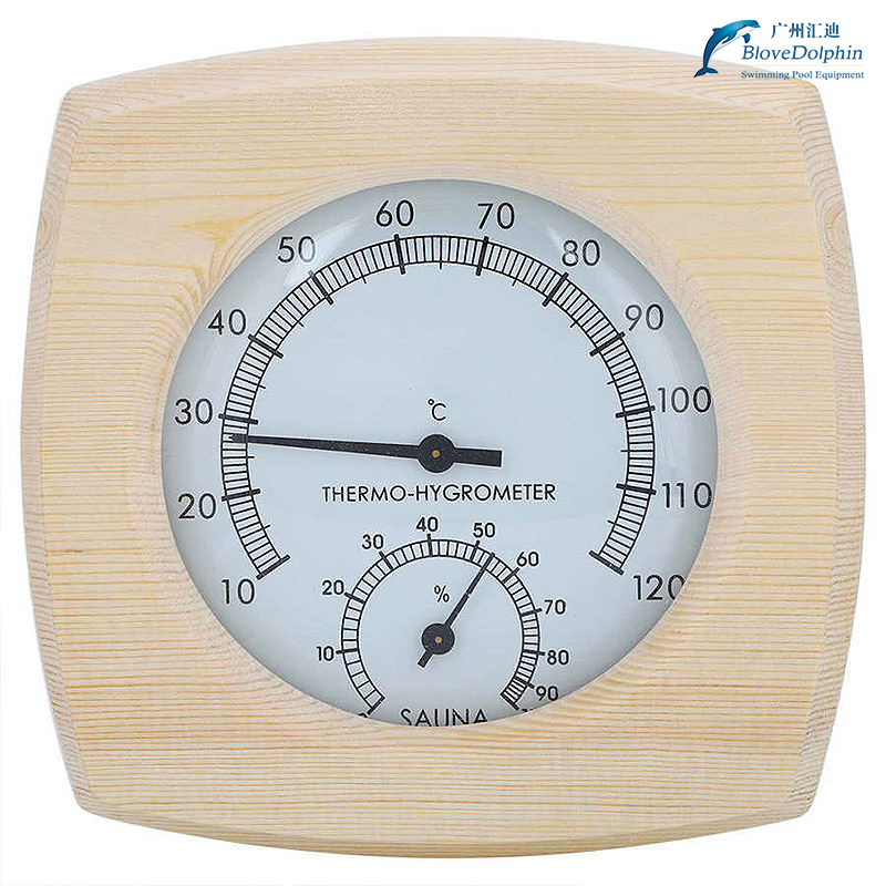 Sauna Accessories Sauna Hygrograph Dry Steam Room Thermometer