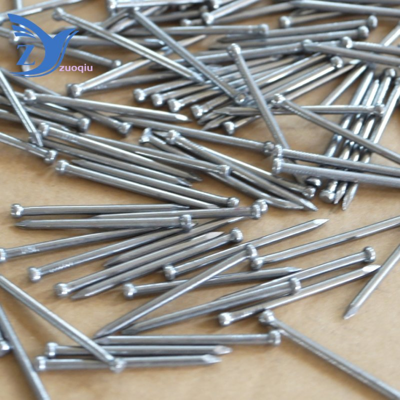 Hot Dipped Galvanized Low Carbon Steel Furniture Nails Without Head Common Nails Wooden Nails