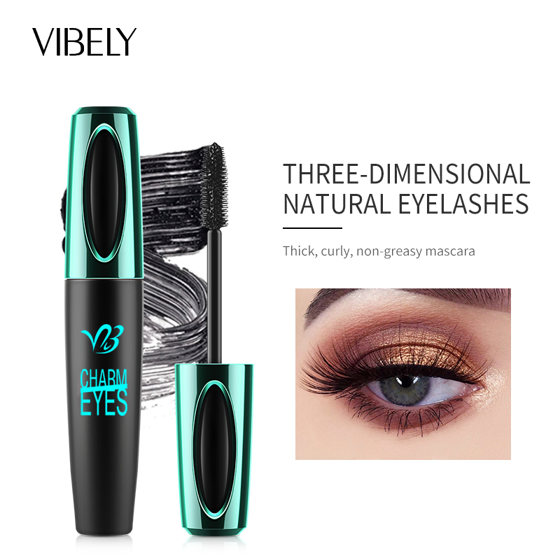 Makeup Wholesale 4D Fiber Eyelash Growth Extension Dense Cruelty Free Vegan Mascara