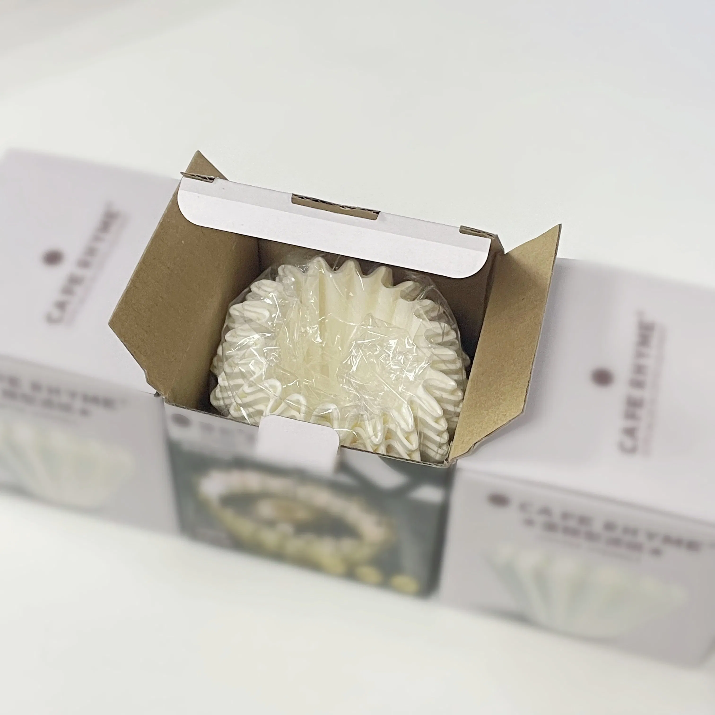 Fashionable Everyday Use Coffee Filter Paper 1-4cups Designed for Wave Dripper Coffee Maker