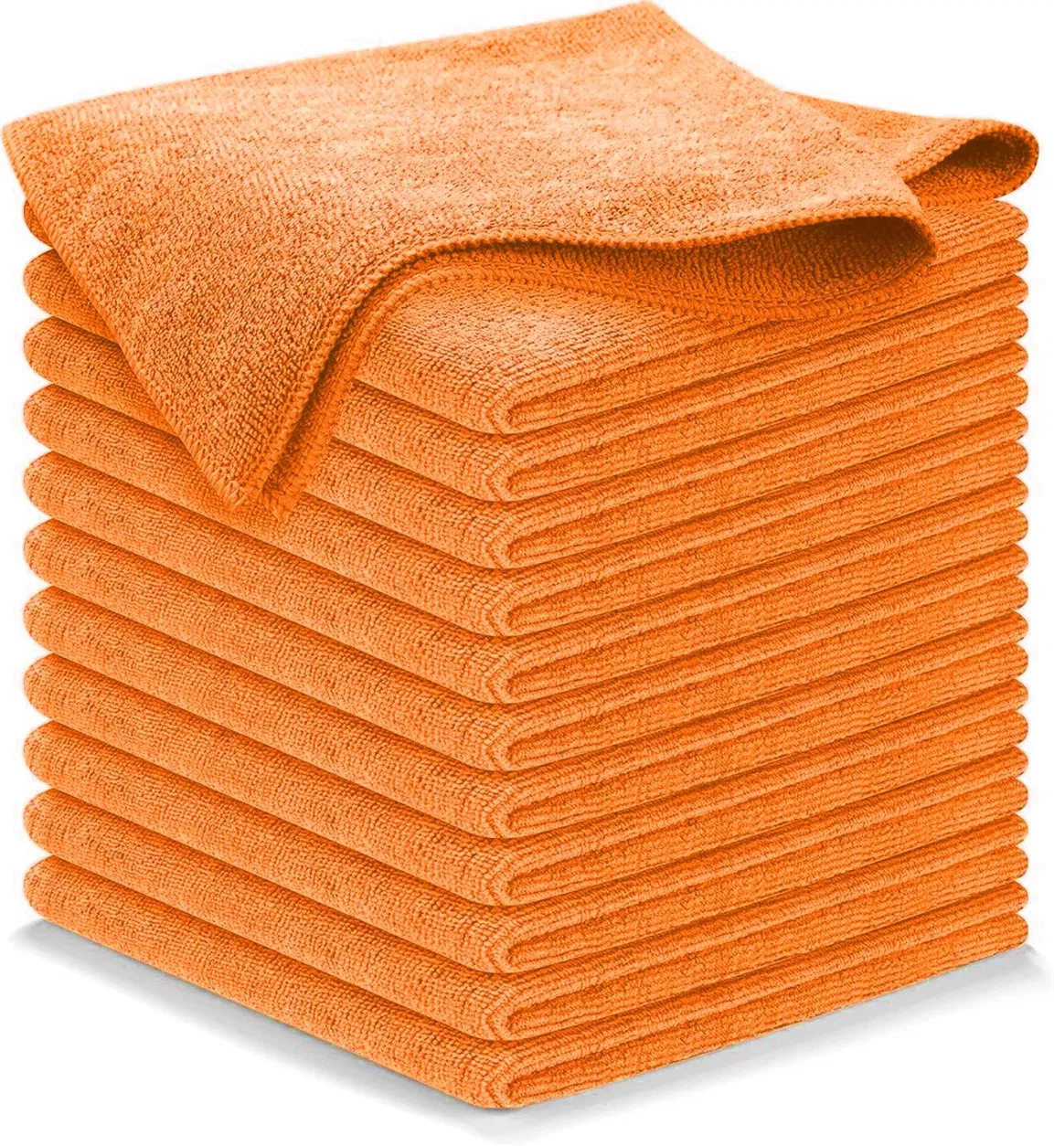 Warp-Knitted Microfiber Kitchen Towel, Dish Towel, Antibacterial, Lint-Free, Streak-Free for Stainless Steel, Houseware, Dish Cleaning, and Wiping