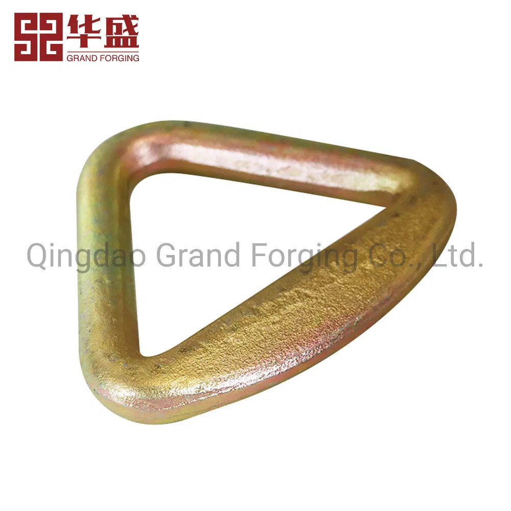 Drop Forged Galvanized Chain Accessory Triangle Ring
