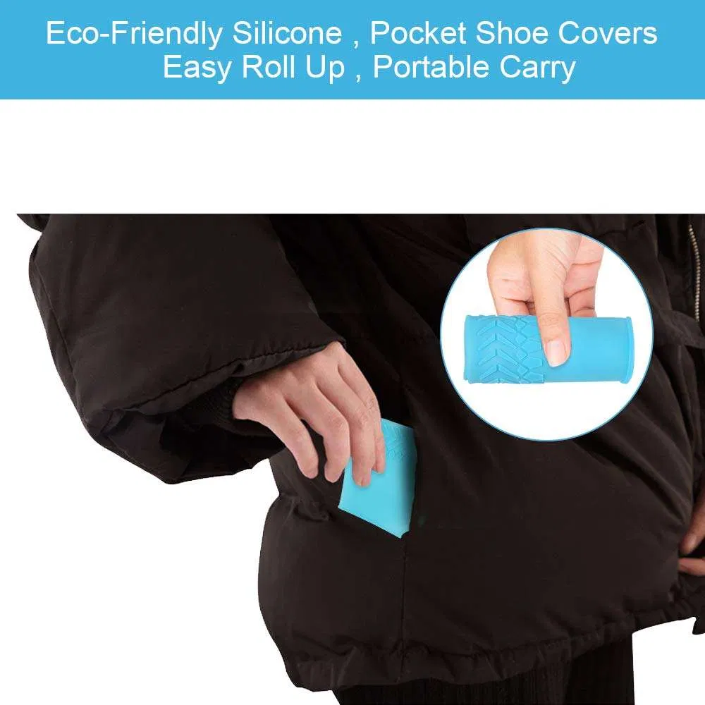 ODM Customized Rain Waterproof Rainproof Wear-Resistant Thick Silicone Waterproof Shoe Cover