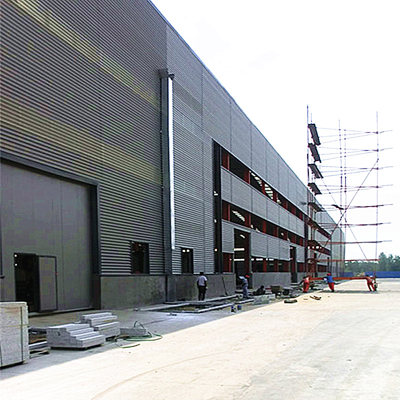 Steel Material Warehouse Prefab Machine Shop and Steel Structure Workshop
