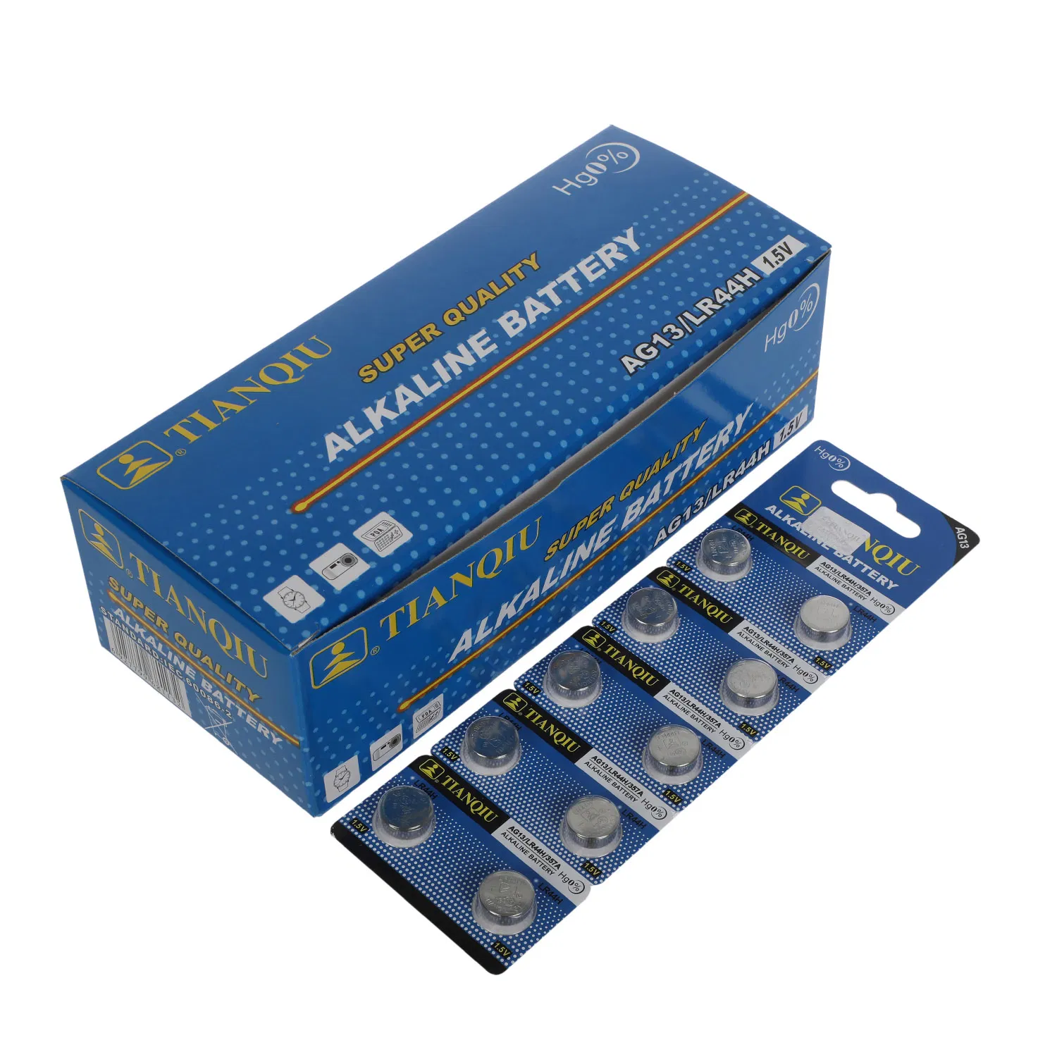 Батарейка-таблетка AG13 (LR43) 1.5V щелочная