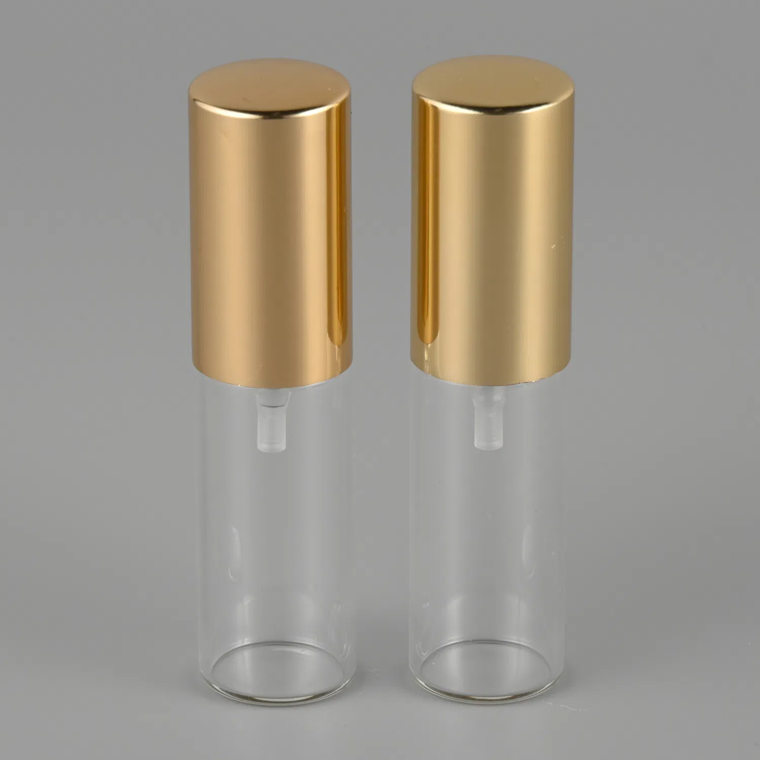 Free Sample Clear Tube Empty Vial 2ml 3ml 5ml 10ml Glass Perfume Spray Bottle