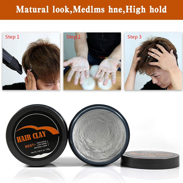 Premium Matte Molding Cream Hair Clay for Men’ S Styling