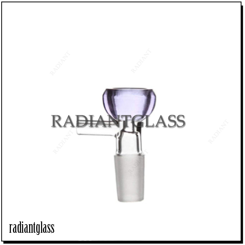 Hot Sale Colorful 14mm 18mm Male Joint Glass Bowl Glass Smoking Bowls