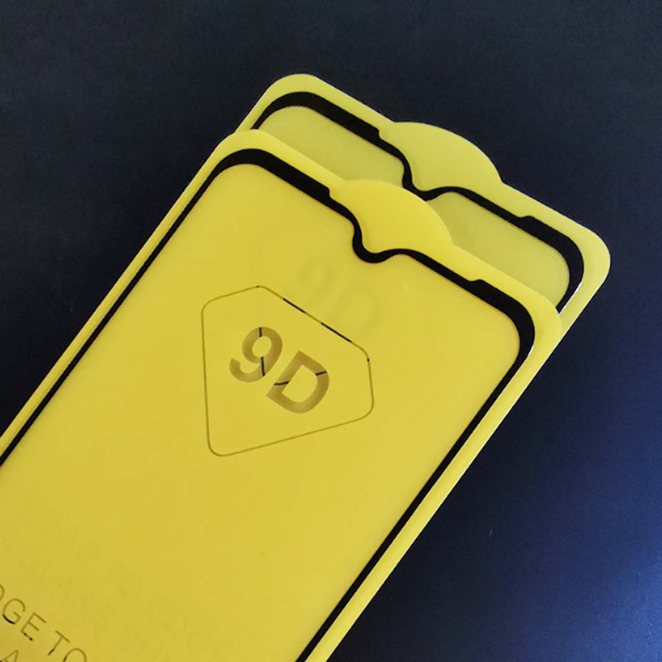 Защитное стекло 9D для Redmi 9, 9A, 9c, Note 9, K30