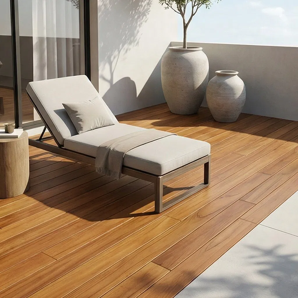 Interior Wall Cladding Light Weight Wooden Glazed Ceramic Tile Thermal Soundproof Insulation Tile