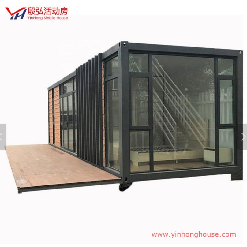 Real Estate Container Shop Prefabricated Homes Modular House Manuli Service on Site