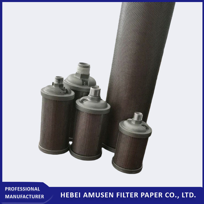 Глушитель выхлопа компрессора AMUSEN