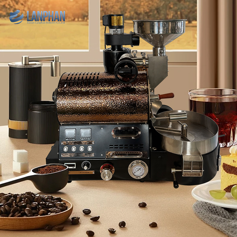 600g Stainless Steel Drum Coffee Roaster Machine for Home Use