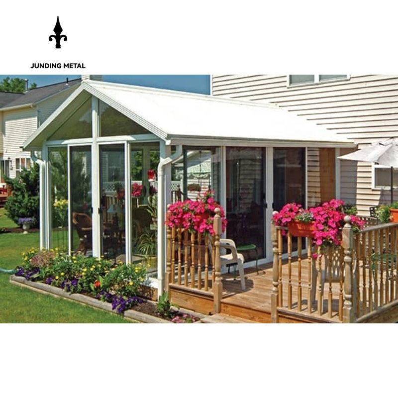 Factory Price European Style New Products Launched Detachable Glass Sunroom for Indoor Living Area Decoration Morden Design