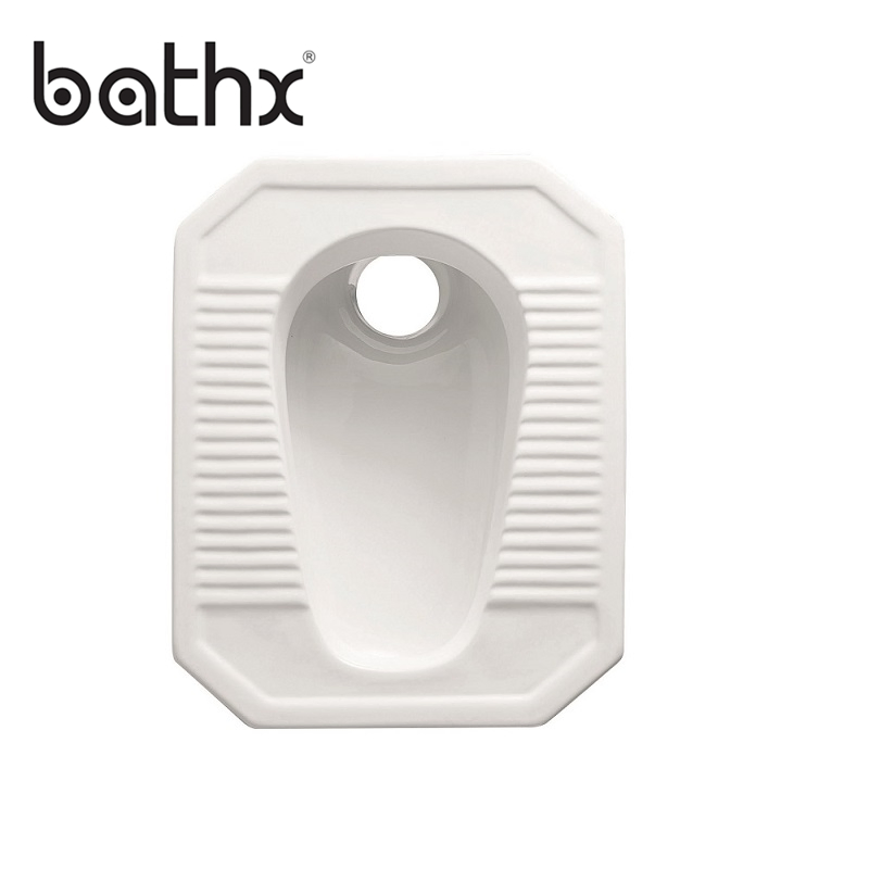 High Glaze Environmental Protection Medium Deep Made in China Squatting Pan (PL-P101)