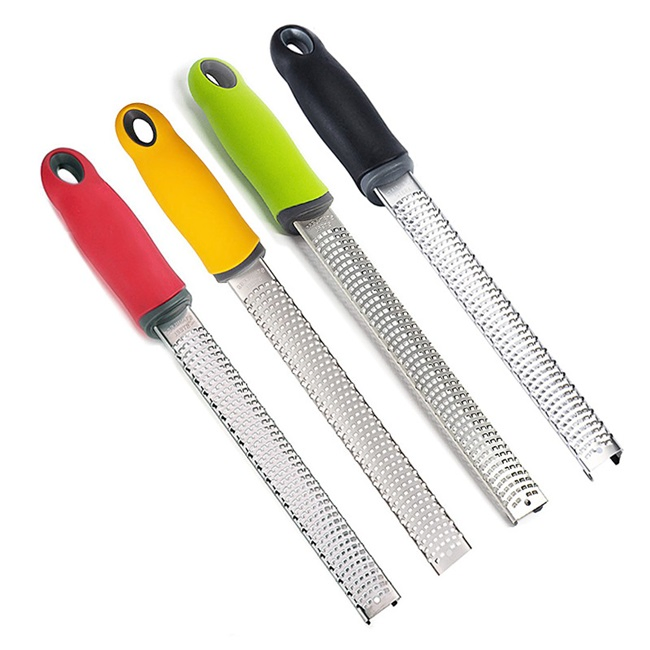 Multi-Functional Zester and Grater for Lemons and Cheeses