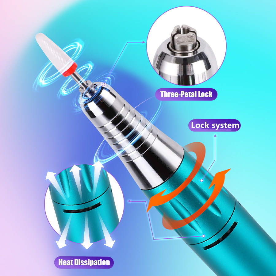 Duofu High-Speed Nail Polishing Machine with Multiple Speed Settings