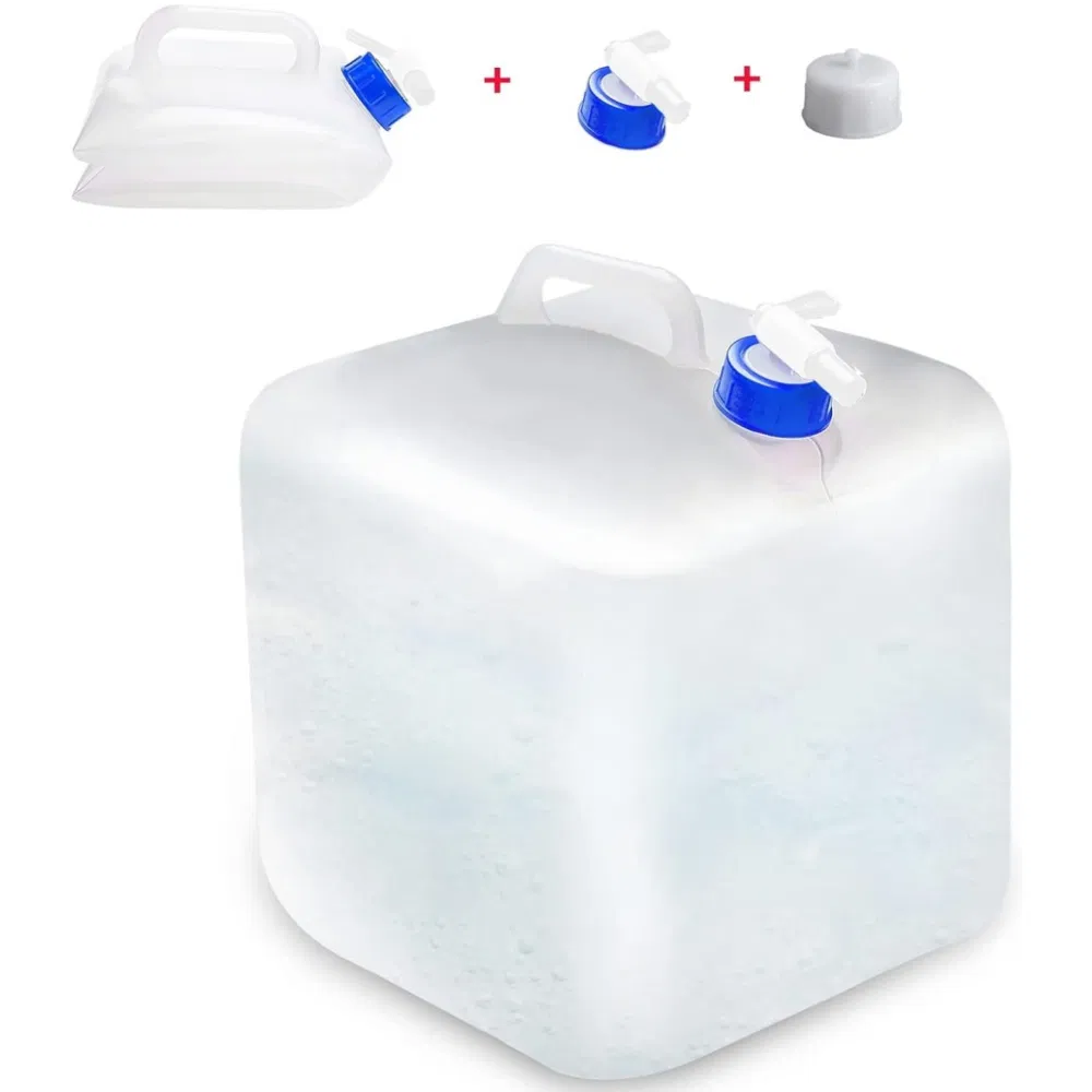 Outdoor Travel Folding 5.3 Gallon Water Bucket, LDPE Material