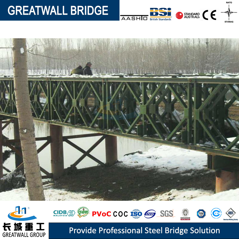 Standardized Design, High-Efficiency Bailey Trestle Bridge