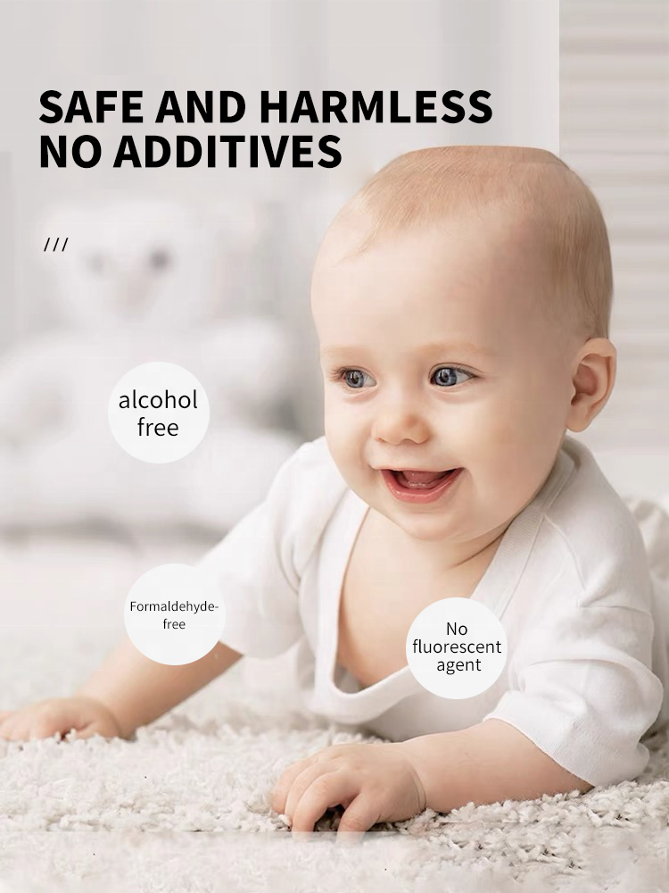 Ultra-Soft Spunlace Baby Wet Wipes for Gentle Cleaning