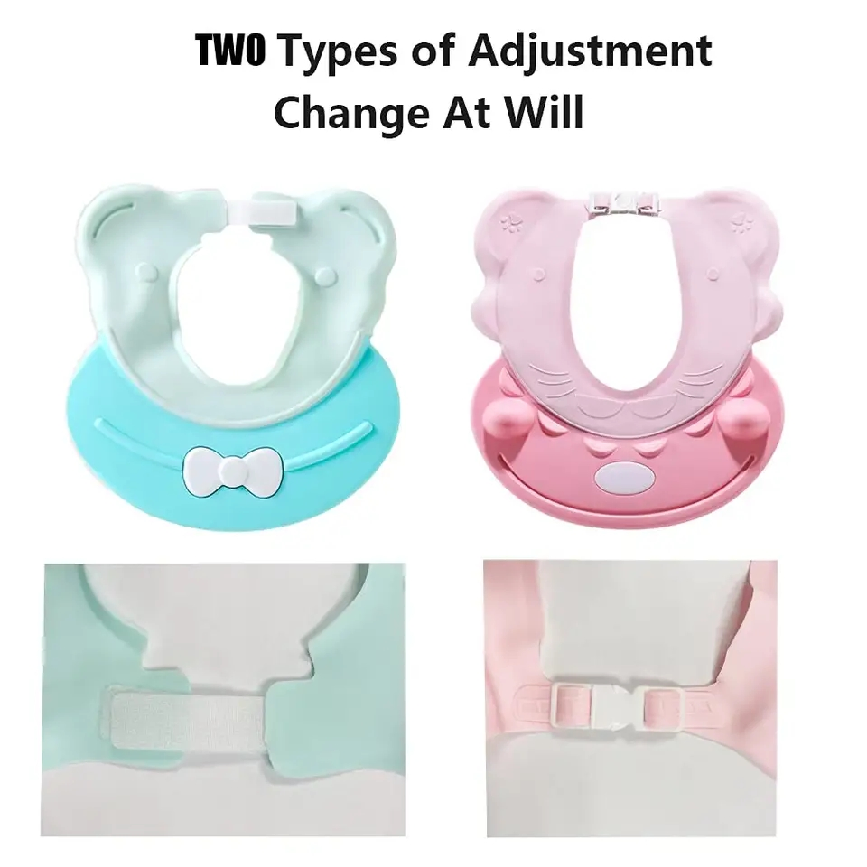 Baby Shower Cap Bath Cap Hat Visor for Kids Toddler Washing Hair