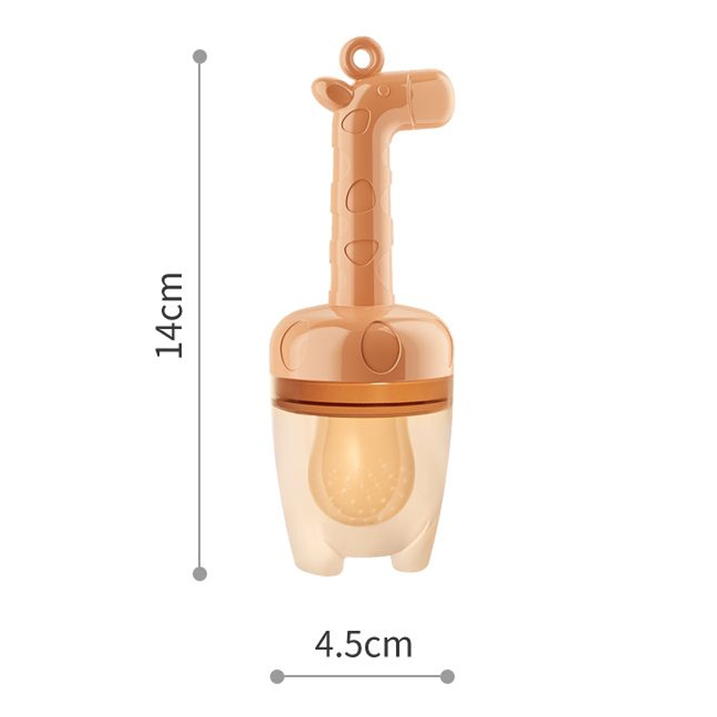 BPA Free Newborn Feeder Adult Silicone Fruit Food Pacifier Teether Feeder