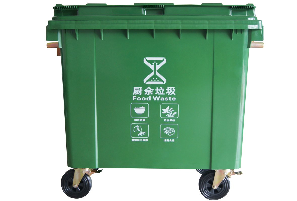 China Waste Bin Manufacturer 660L