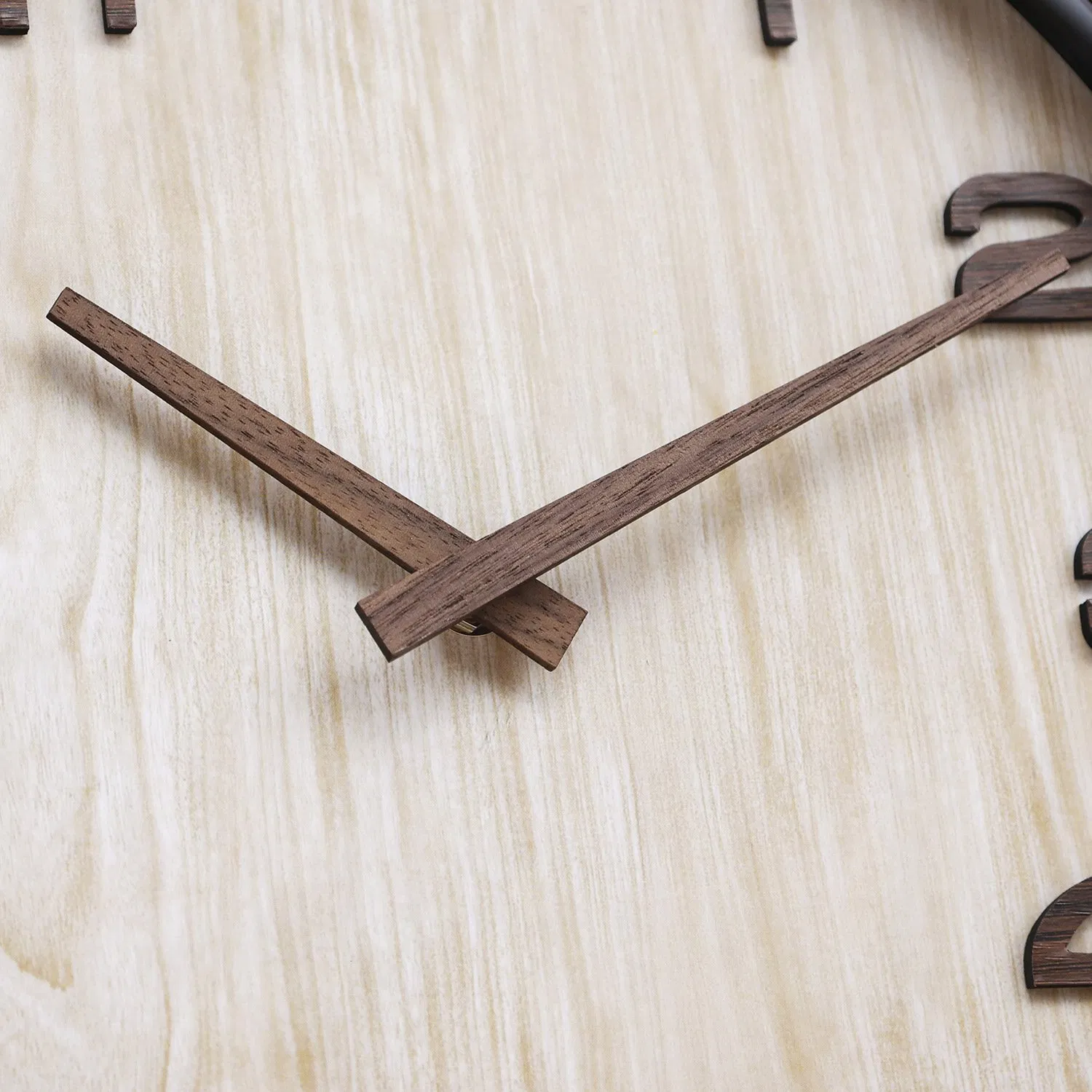 Fashion Wood Face Wall Clock 12 Inch