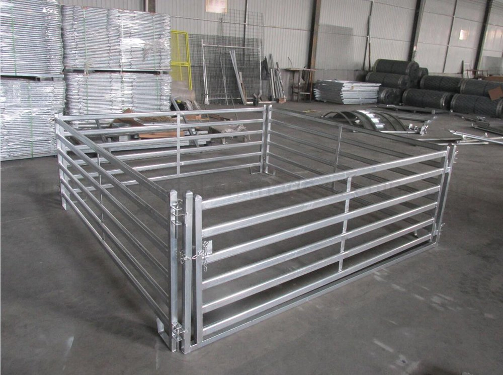 Factory Direct Fence Galvanized Metal Deer Sheep Cattle Farm Gates