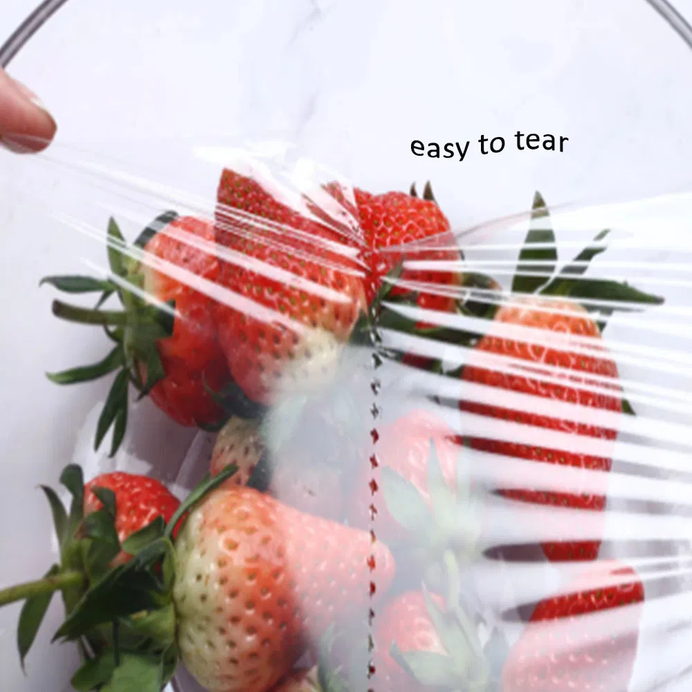 Hot Sale Customized Food Grade Keep Fresh Biodegradable PLA Protection Plastic Kitchen Wrap Cling Film Wrap