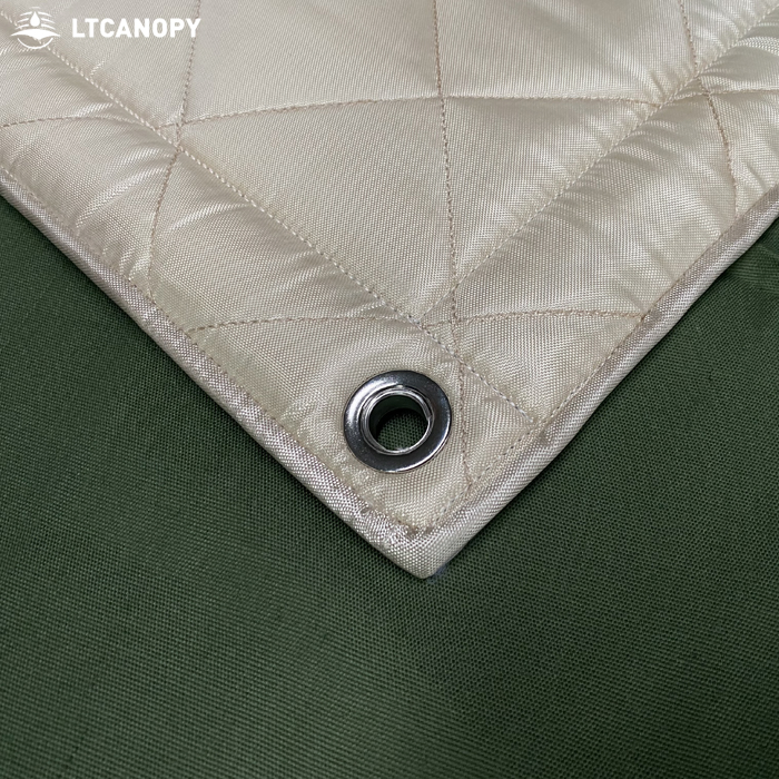 Litong Exterior Control Noise Sound Absorbing Acoustic Sound Barrier Blanket