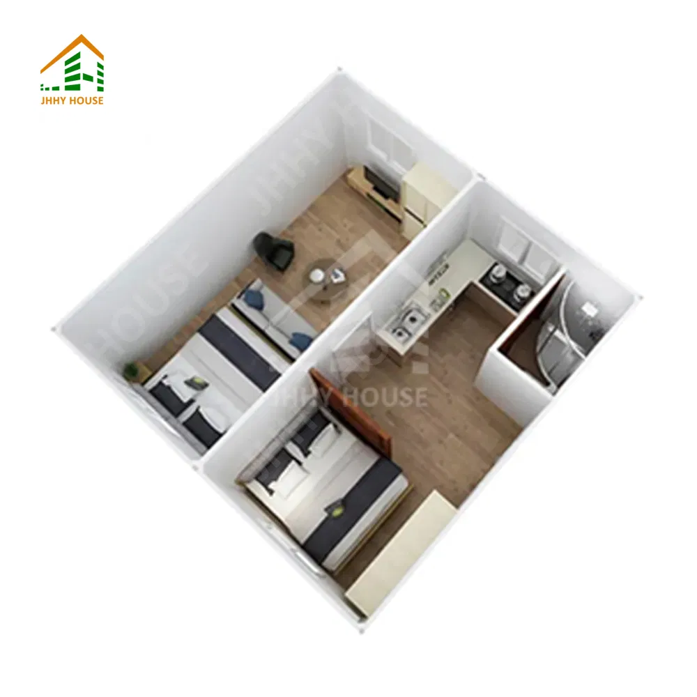 Prefabricated Foldable Villa Tiny Modular Living Space Folding Container House