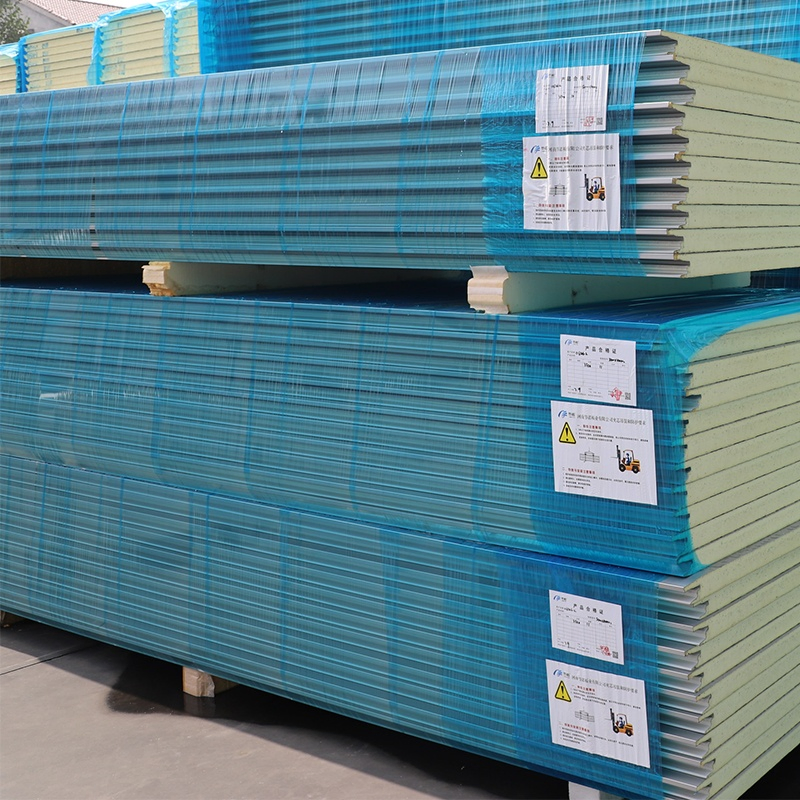 Cold Storage Construction Materials Thickness 75mm 100mm 120mm Cold Room Panels PU Sandwich Panel for Chilling Room