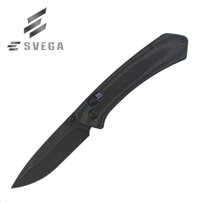 Durable Micarta Handle Outdoor Camping Combat Folding Knife