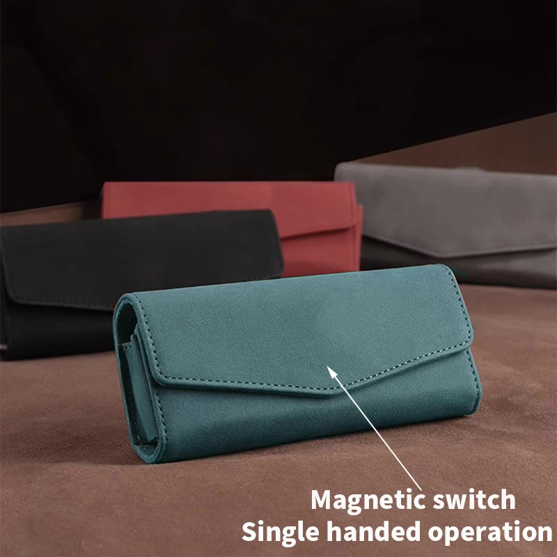 Car Glasses Case Universal Auto Sun Visor Holder Sunglasses Storage Box Clip Card Ticket Holder