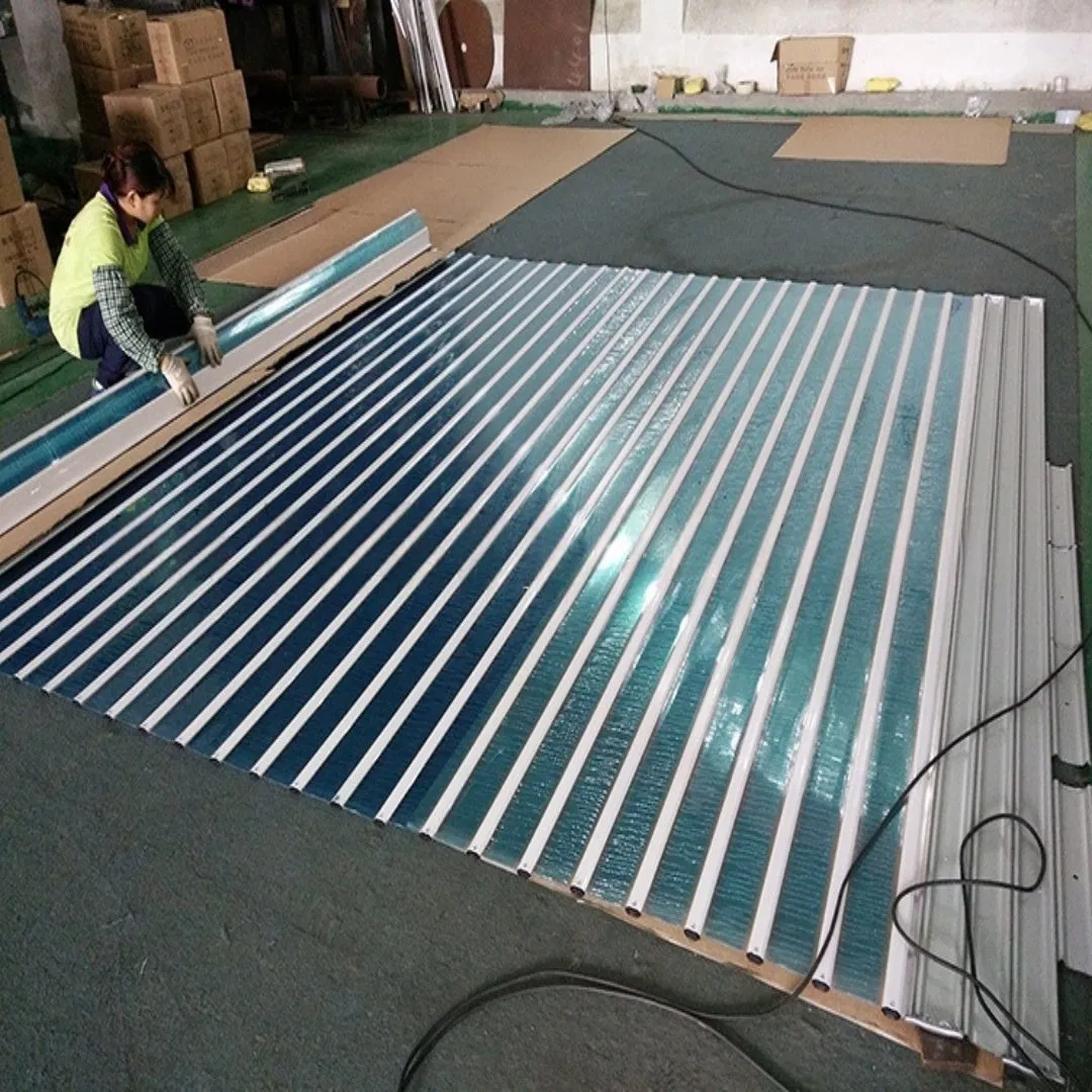 Commercial PVC Panel Electric Rolling Shutter Door with High Durability