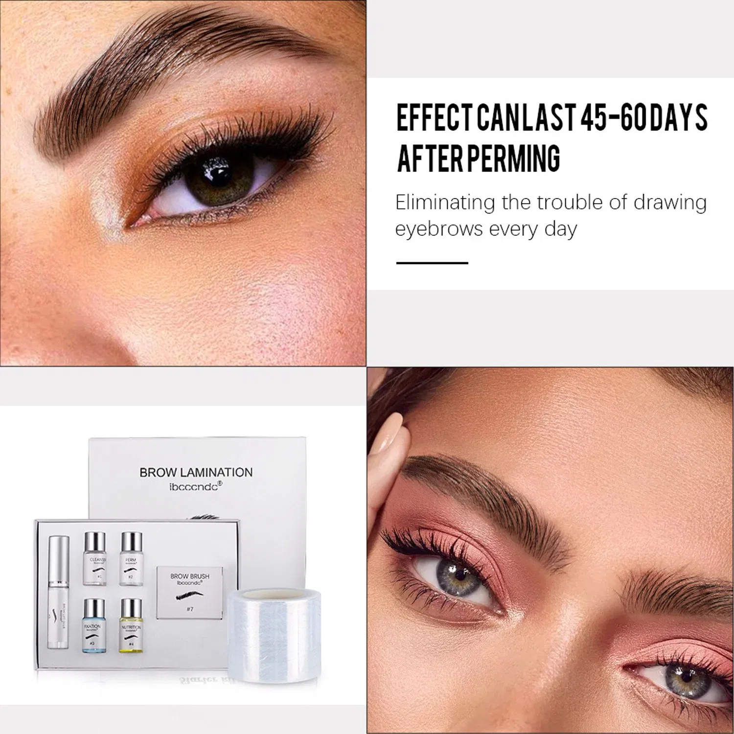 OEM Cosmetics Chemical Beauty Products Professional Brow Eyebrows Lift Suitable DIY and Salon Eyebrow Microblading Pencil Make up Lamination Styling Kit