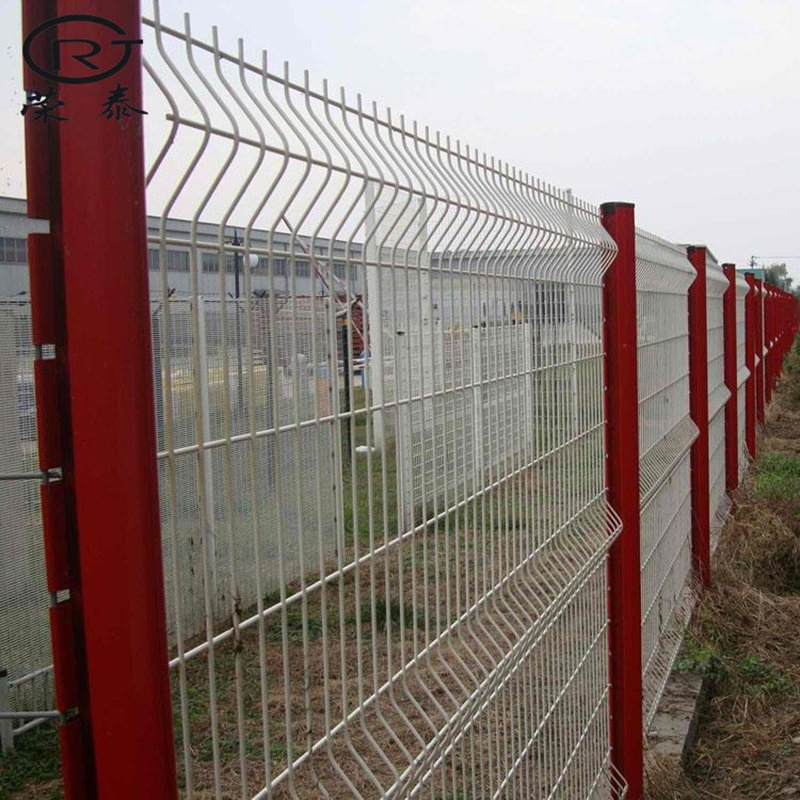 Welded 3D Curve Metal Wire Mesh Fence Bending Welded Mesh Fencing
