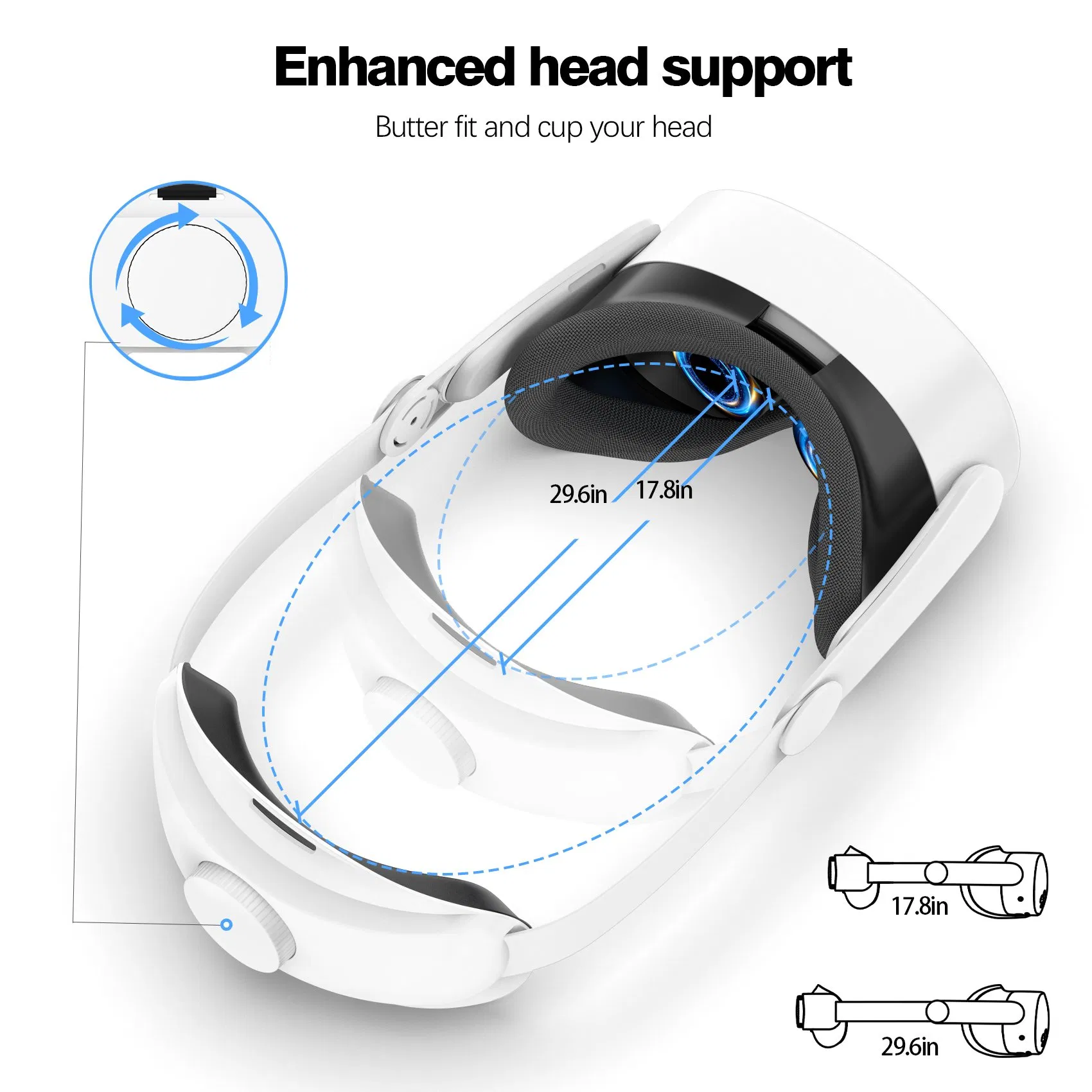 Ремешок для Meta Quest 3S, регулируемый
