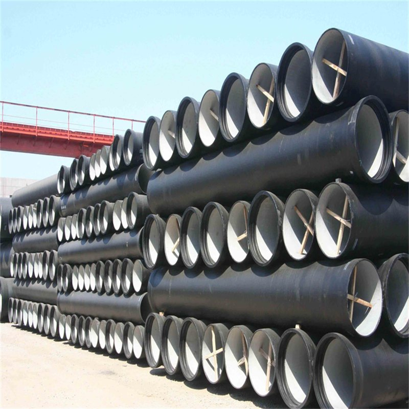 ISO2531 K9 Class Centrifugal Ductile Cast Iron Pipe with Zinc and Bitumen Coating