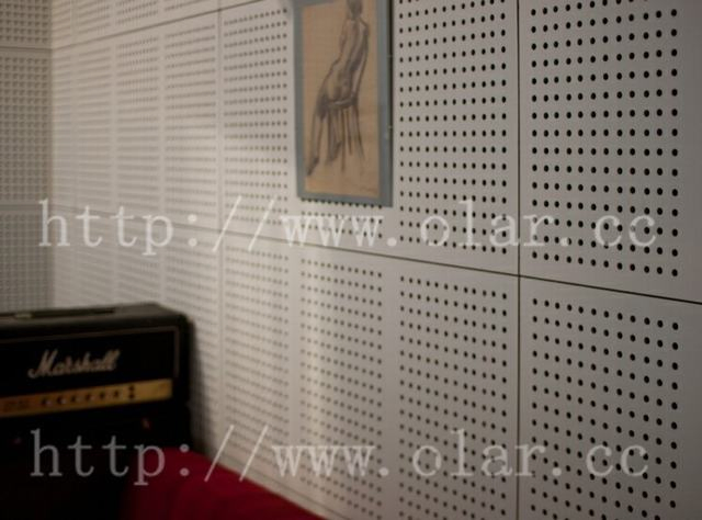 Fibre Cement Board Sound-Absorbing Colorful Decorative Fiber Cement Ceiling Panel