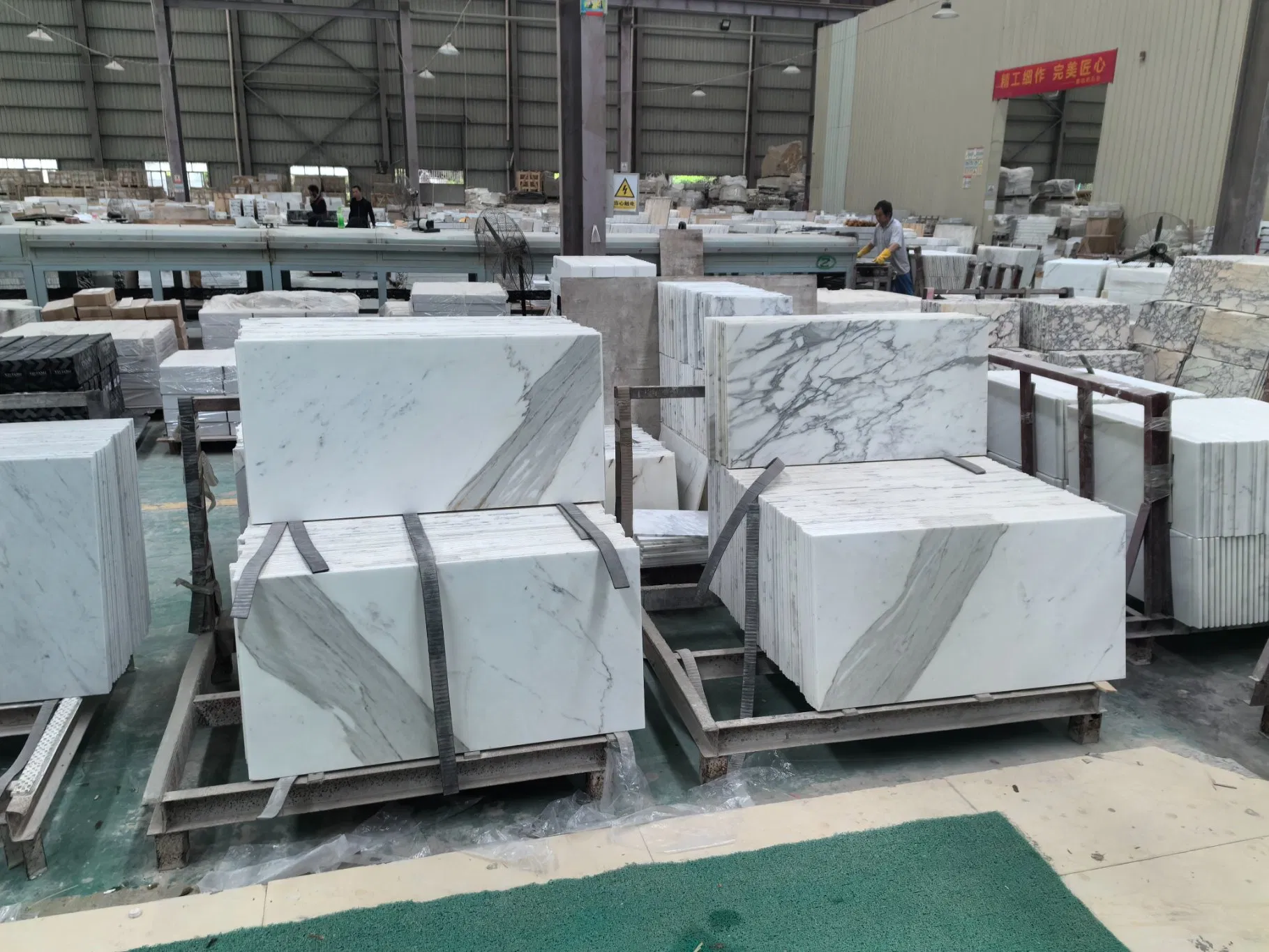 White Stone Wall Kitchen Countertop Cut to Size