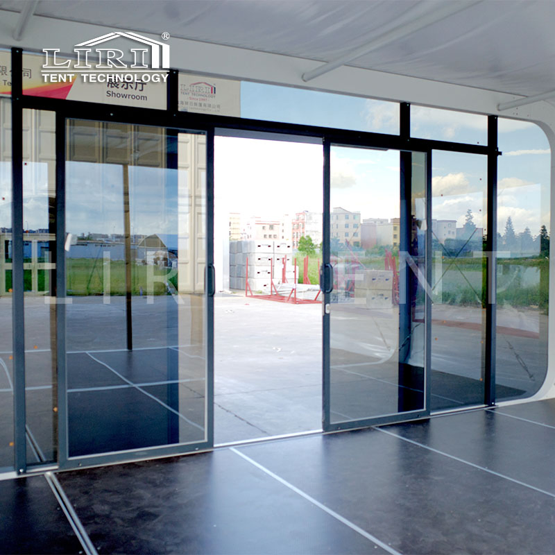 6m Mobile Rectangle Capsule Box Glamping Tent for Indoor Store